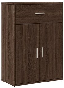vidaXL Βοηθητικά Ντουλάπια 2 τεμ. Καφέ Δρυς 60x30x84 εκ. Επεξ. Ξύλο