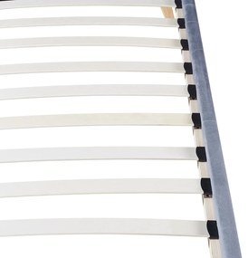 Κρεβάτι Μονό TULIP Σκούρο Γκρι Βελούδο 206x100x110cm (Στρώμα 100x200cm) - 14920008