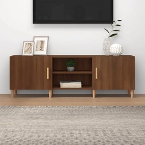 vidaXL Έπιπλο Τηλεόρασης Καφέ Δρυς 150x30x50 εκ. Επεξ. Ξύλο