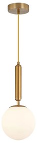 Φωτιστικό Κρεμαστό Braytron BV01-00060 Χρυσό Ματ (Gold Mat- Satin)