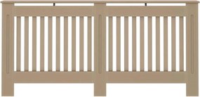 vidaXL Καπάκι Καλοριφέρ 2 pcs Καφέ 172 x 19 x 81,5 cm