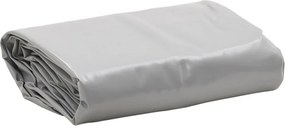 vidaXL Μουσαμάς Γκρι 5 x 5 μ. 650 γρ./μ²