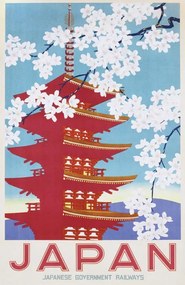 Αφίσα Japan railways, (61 x 91.5 cm)