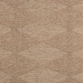 vidaXL Χαλιά χώρου τετράγωνο AGIRA Φυσικό 120 x 120 cm Πολυεστέρας