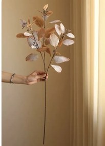 Lalos Λουλούδι Με Φύλλα 85cm Μπεζ 5599