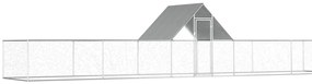 vidaXL Κοτέτσι 10 x 2 x 2 μ. από Γαλβανισμένο Χάλυβα