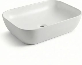 Tema Lof060 White Matt 60x40 - Επιτραπέζιος Νιπτήρας