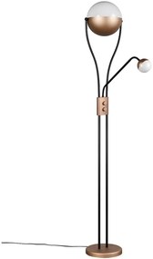 Φωτιστικό Δαπέδου Chris 478310265 Φ30x180cm 2xDim Led 2000/350lm 18/3,8W 3000K Coffee Trio Lighting