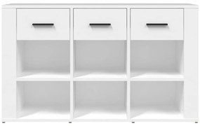 vidaXL Μπουφές Λευκό 100 x 30 x 59,5 εκ. από Επεξεργασμένο Ξύλο