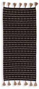 Χαλάκι Κουζίνας Dapple 70Χ140 Black Nef-Nef 70X140cm 70x140cm Βαμβάκι,Jute