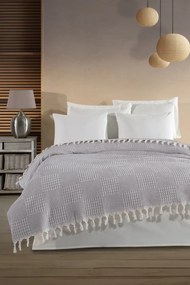 Stewehome Πολυλειτουργική πικέ κουβέρτα διπλού στρώματος με γεωμετρικό σχέδιο 200x230 cm