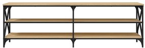 vidaXL Έπιπλο Τηλεόρασης Sonoma Δρυς 160x40x50 εκ. Επεξ. Ξύλο