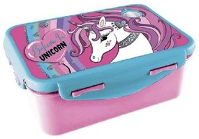 Φαγητοδοχείο 800ml (17x12x7) Graffiti Unicorn 241441