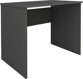 Γραφείο εργασίας Kalen Megapap χρώμα ανθρακί 90x60x74εκ.