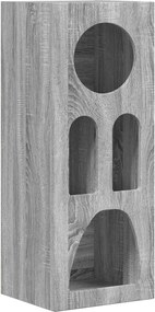 vidaXL Πλαϊνό γραφείο Γκρίζο Σονομα 40 x 35 x 100.5 εκ