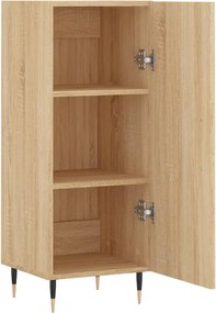 vidaXL Ντουλάπι Sonoma Δρυς 34,5x34x90 εκ. από Επεξεργασμένο Ξύλο