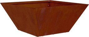 vidaXL Γλάστρα Κήπου Σκ rusty 35 x 35 x 15 εκ.