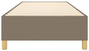 ΠΛΑΙΣΙΟ ΚΡΕΒΑΤΙΟΥ BOXSPRING TAUPE 100X200 ΕΚ. ΥΦΑΣΜΑΤΙΝΟ 3120941