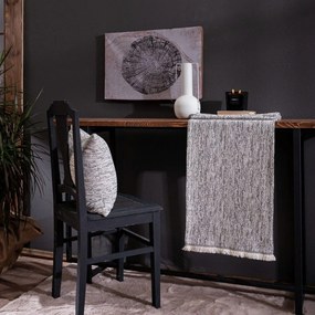 Τραβέρσα Nashville 01 Light Grey Teoran 45X180 Βαμβάκι-Ακρυλικό