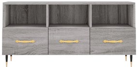 vidaXL Έπιπλο Τηλεόρασης Γκρι Sonoma 102x36x50 εκ. Επεξεργασμένο Ξύλο