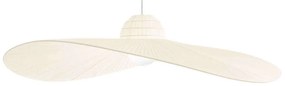 Φωτιστικό Οροφής Madame 219875 110x43/145cm 1xE27 60W Ivory Ideal Lux