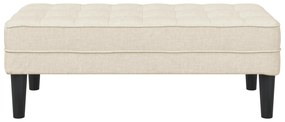 vidaXL Παγκάκι Λινό 113x57x39 εκ
