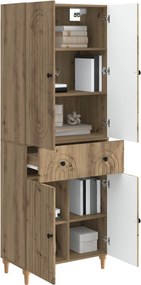 vidaXL Σέτ Ντουλαπιών 2 τμχ. Artisan Δρυς Επεξεργασμένο Ξύλο