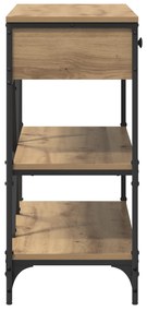 vidaXL Τραπέζι Κονσόλας από Καρυδιά 100x34.5x75 εκ Επεξεργασμένο Ξύλο