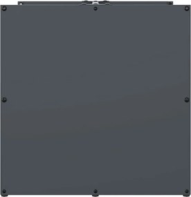 vidaXL Ράφι Καυσόξυλων Ανθρακί 40x40x40 εκ. Χάλυβας ψυχρής έλασης