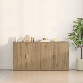 vidaXL Πλαϊνό γραφείο 2 pcs Artisan Oak 79 x 38 x 80 εκ.