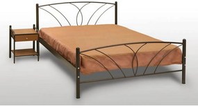 Τήνος Κρεβάτι Διπλό Μεταλλικό 150x190cm