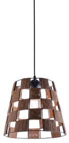 Φωτιστικό Οροφής  TRUMPET SENIOR Φ30 PENDANT LAMP BLACK Z4 - Μέταλλο - 77-3618