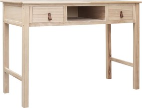 vidaXL Γραφείο Φυσικό Χρώμα 110 x 45 x 76 εκ. Ξύλινο