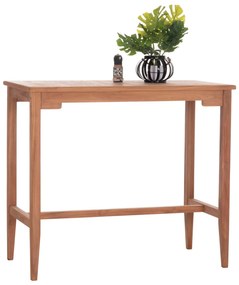 Τραπέζι Μπάρ CRANSTON C18111 Ξύλο ΤΕΑΚ Φυσικό 120x60x105Υ εκ. 120x60x105 εκ.