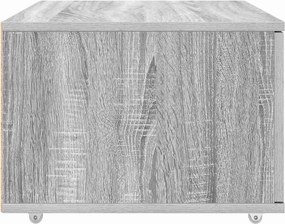 vidaXL Ντουλάπι με Συρτάρια 55 x 45 x 31 εκ Γκρίζο Σονομα