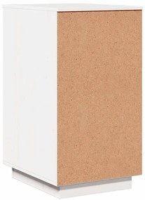 vidaXL Ντουλάπι Γραφείου Λευκό 40 x 50 x 75 εκ. Μασίφ Ξύλο Πεύκου