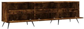 vidaXL Έπιπλο Τηλεόρασης Καπνιστή Δρυς 150x30x44,5 εκ. Επεξ. Ξύλο