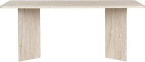 Τραπέζι Linza Megapap χρώμα travertine 180x90x75εκ.