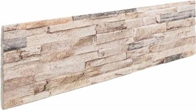 vidaXL Πάνελ τοίχου 10 pcs Λευκό και κόκκινο 100 x 25 cm Αφρός EPS