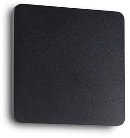 Φωτιστικό Τοίχου Cover Square 195766 15x15x50cm LED 9,5W 3000K Black Ideal Lux