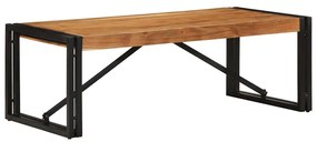 Τραπεζάκι σαλονιού 100x50x35 cm μασίφ ξύλο ακακίας