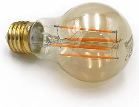 Adeleq Led Λάμπα Cog Αχλάδι Μελί Ε27 6W Ντιμαριζόμενο Θερμό 13-272166009