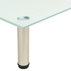 vidaXL Βάση Τηλεόρασης Αμμοβολισμένη 60 x 35 x 17 εκ. από Ψημένο Γυαλί