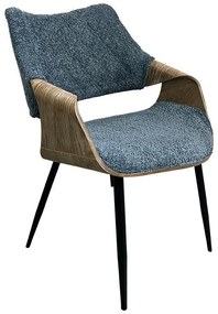 Καρέκλα Τραπεζαρίας FL6145 Fylliana Μπλέ 58x56x83 εκ. 58x56x83 εκ.