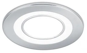 Χωνευτό Σποτ Φωτιστικό Οροφής LED 5W Core Trio Lighting 652510106 Χρώμιο