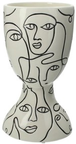 Κασπώ ArteLibre Πρόσωπα Λευκό Δολομίτης 14.8x13x26cm-05152419