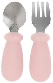 Κουτάλι + Πιρούνι (Σετ) Tutete Pink 61-84085
