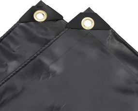vidaXL Μουσαμάς Ανθρακί 650 γρ./μ.² 2,5x3,5 μ.