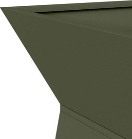 vidaXL Γλάστρα Πυλώνας Ελιά 40 x 40 x 100 cm