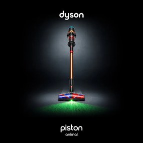 Σκούπα όρθια Dyson V16 Piston Animal 492963-01, 315AW, 900W, 1.3L, 70 λεπτά, CleanCompaktor™, Hyperdymium™, MyDyson™, HEPA, LCD, Μαύρο/Χαλκός
